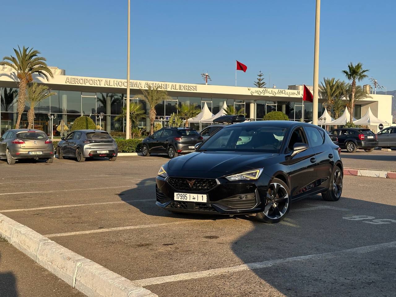 Cupra at airport